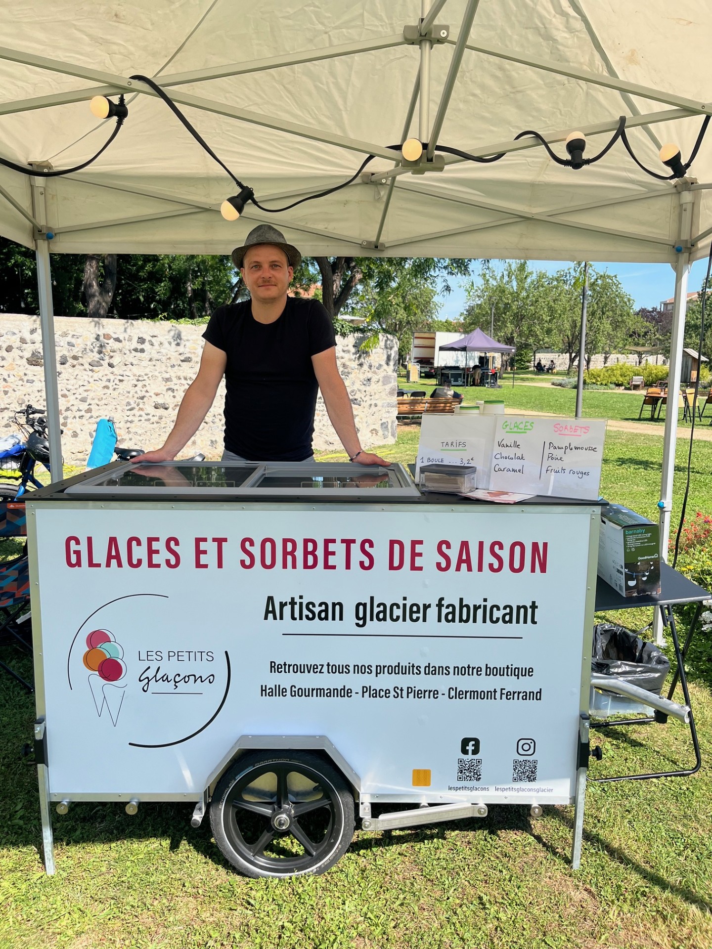 Les petits glacons - stand aubiere