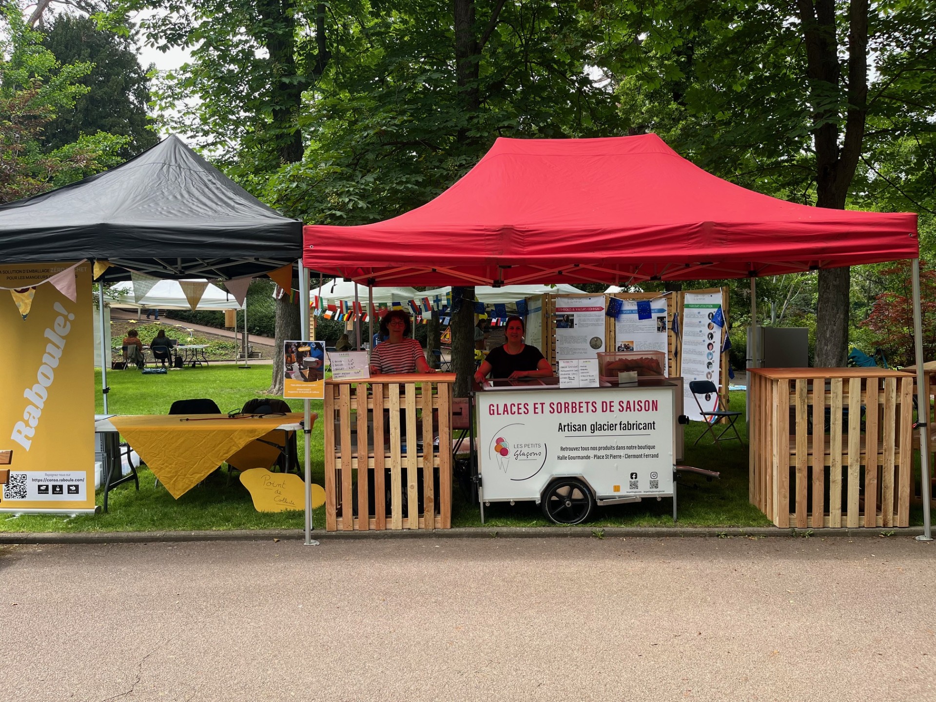 Les petits glacons - stand jardin lecoq